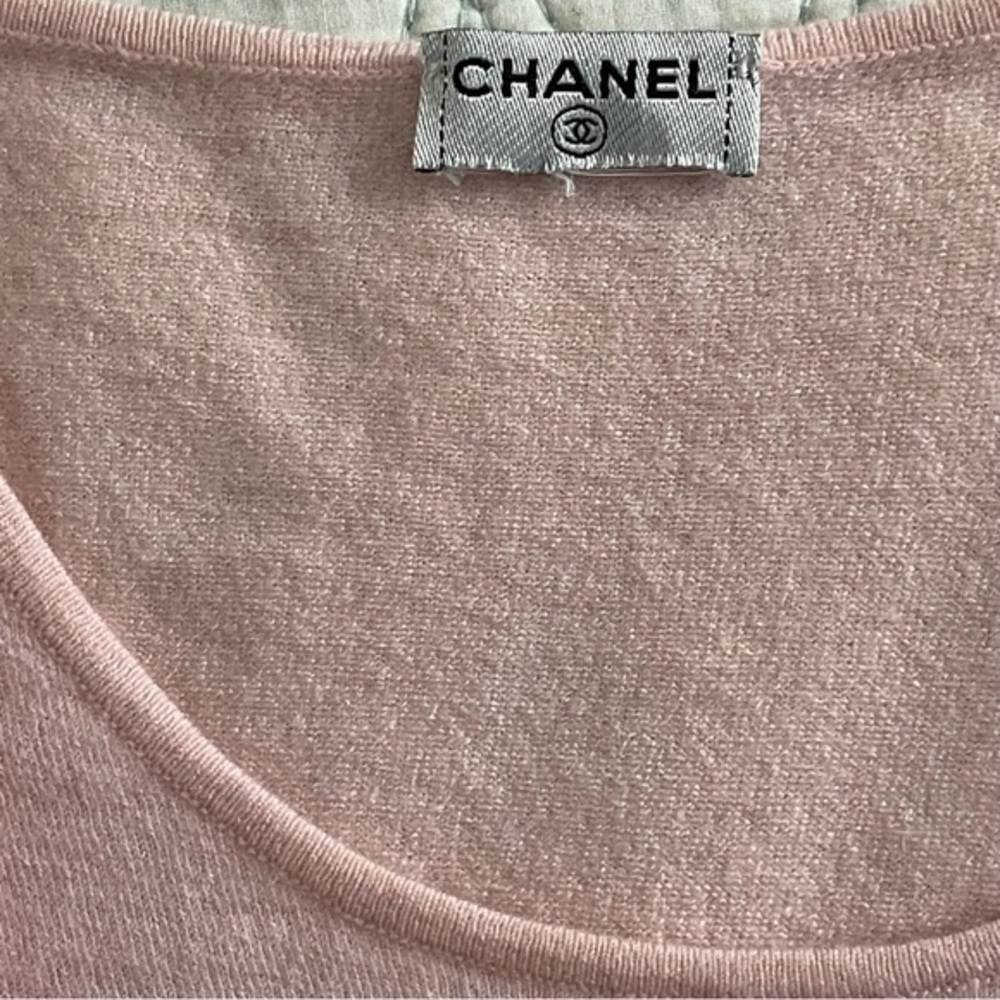 CHANEL Pink Womens Sweater - Picture 6 of 9